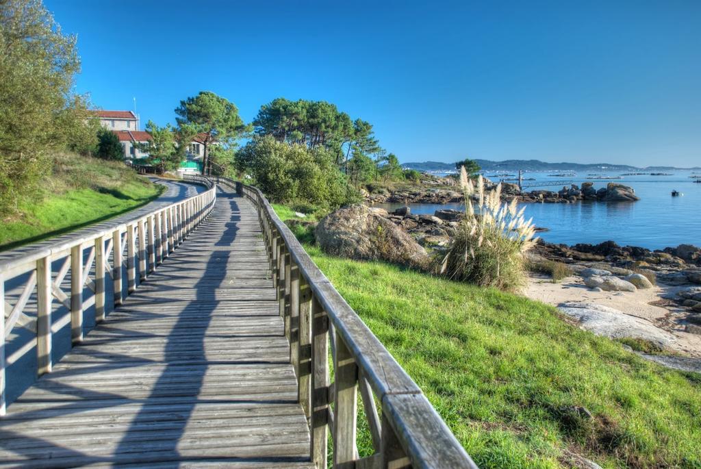 Apartamentos Arosa A Illa de Arousa Exterior foto
